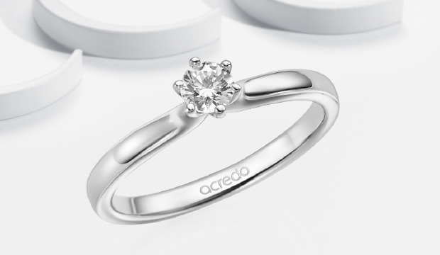 Teemantsõrmused veerand karaat 0,25ct