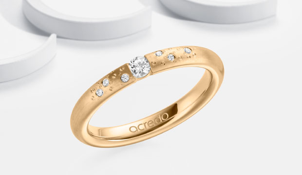 Modern Engagement Rings | acredo