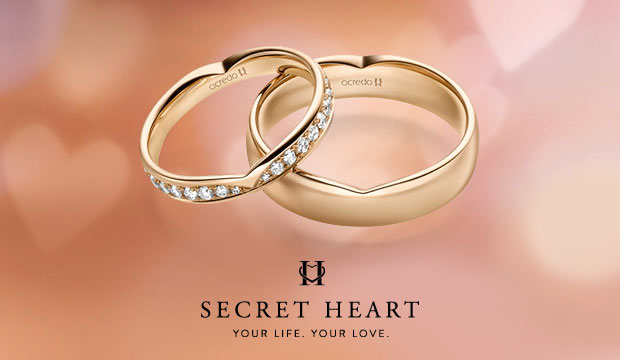 Wedding Rings SECRET HEART® | acredo